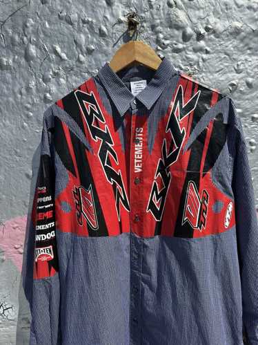 Vetements Vetements SS19 Racing Button Up