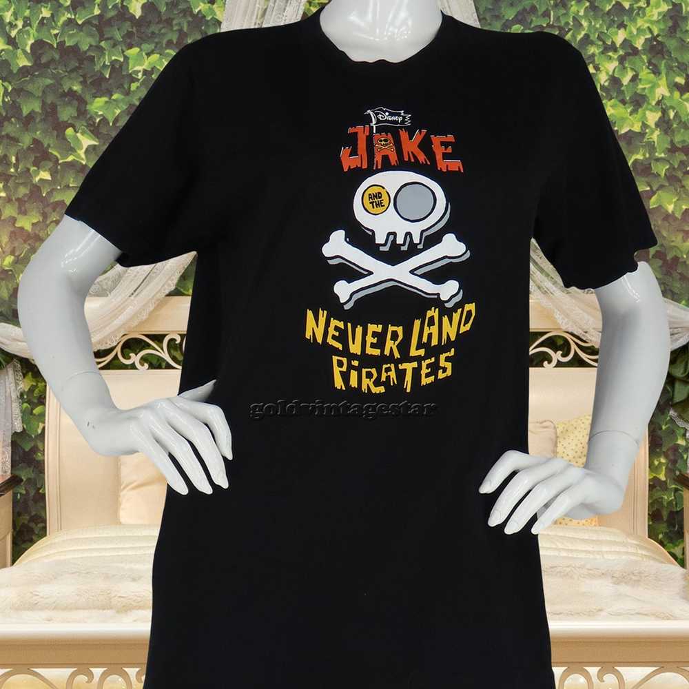 Other Jake Never Land Pirates Crew Disney Black T… - image 5