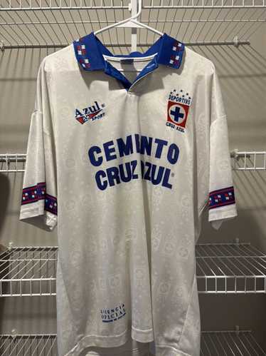 Other Vintage Azul Sport Club Cruz Azul Jersey 94… - image 1