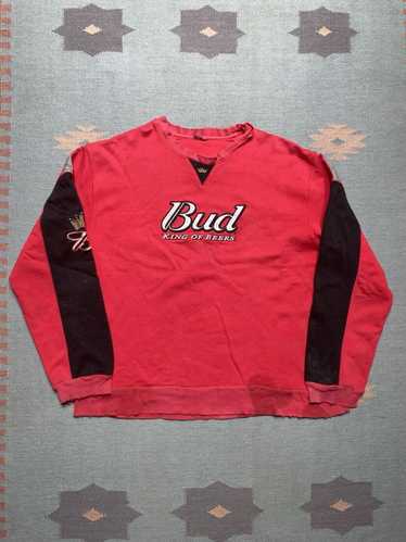 NASCAR × Streetwear × Vintage VTG sweatshirt Budwe