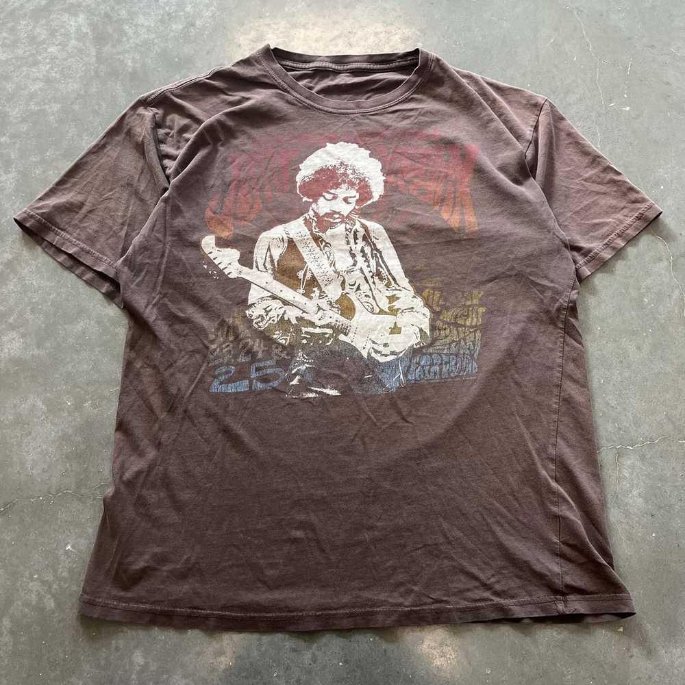 Band Tees × Jimi Hendrix × Vintage Vintage Y2K Ji… - image 1