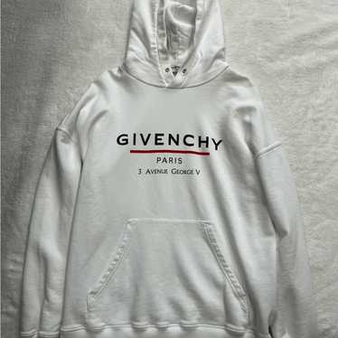 Givenchy Givenchy Address Logo Hoodie White Men’s… - image 1