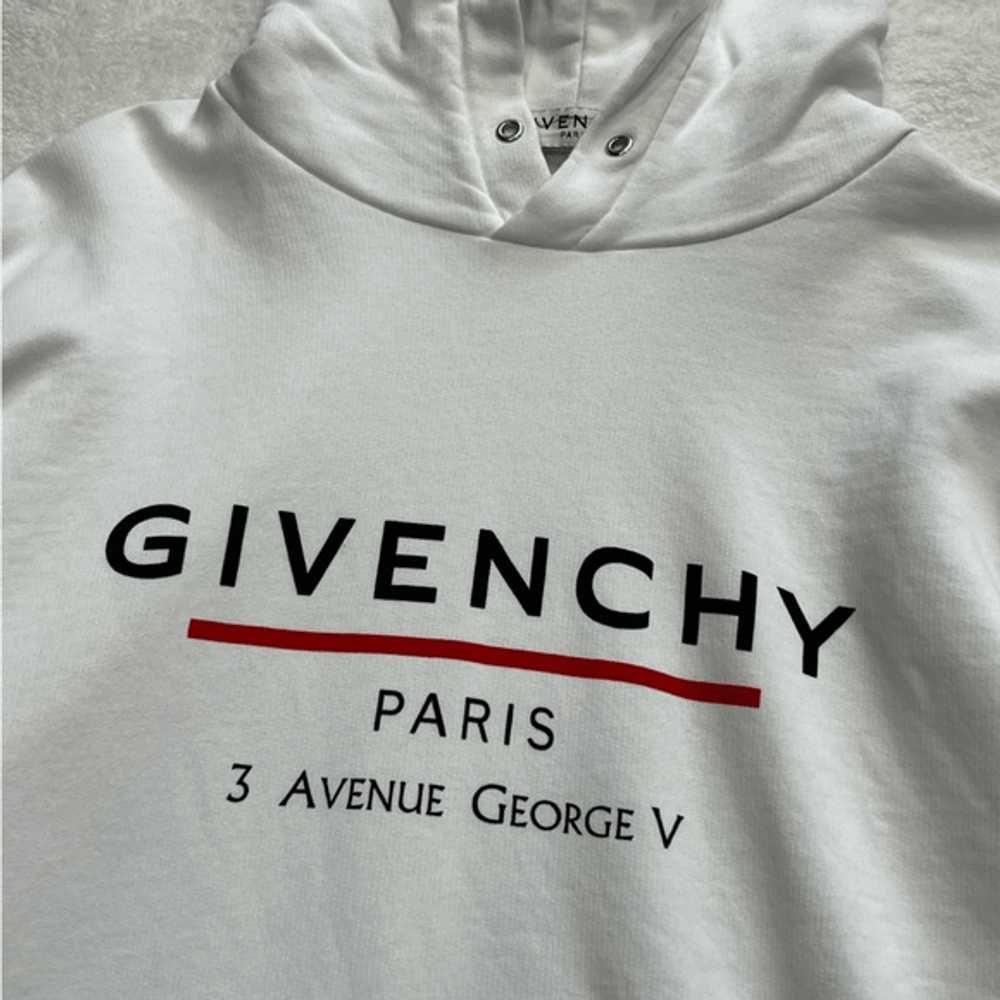 Givenchy Givenchy Address Logo Hoodie White Men’s… - image 2