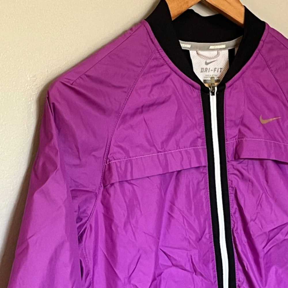 Nike Nike Women's Dri-FIT Running Jacket Purple M… - image 2