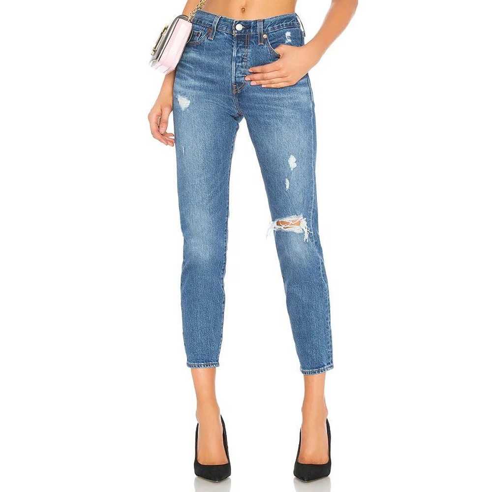 Levi's Levi's Wedgie Icon Straight Jeans High Ris… - image 1