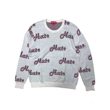 Supreme Supreme FW13 Hate Sweater - image 1