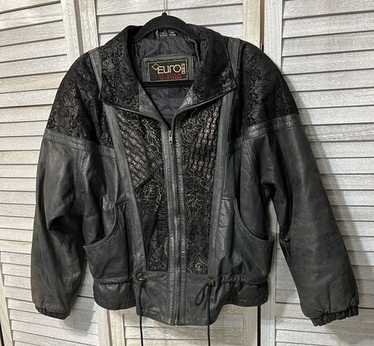 Euro vintage leather coat 【最終値下げ】 Vintage-Rodeo-Leather-Jacket-1.jpg