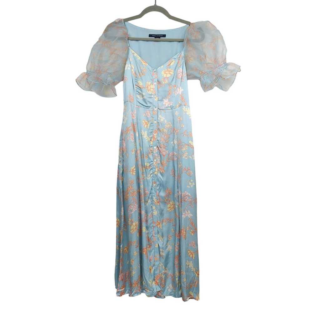 French Connection French Connection Floral Midi D… - image 1