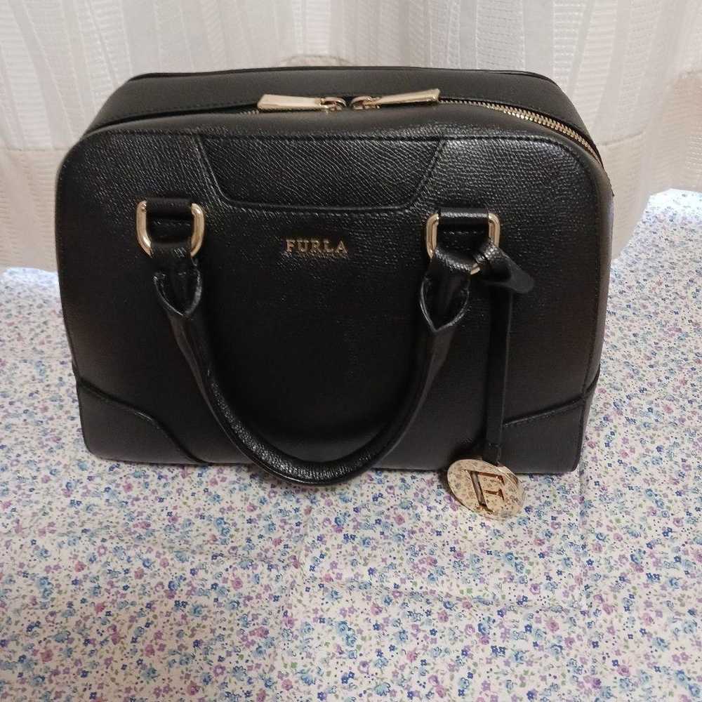 ★FURLA Satchel Boston Bag ★ - image 1