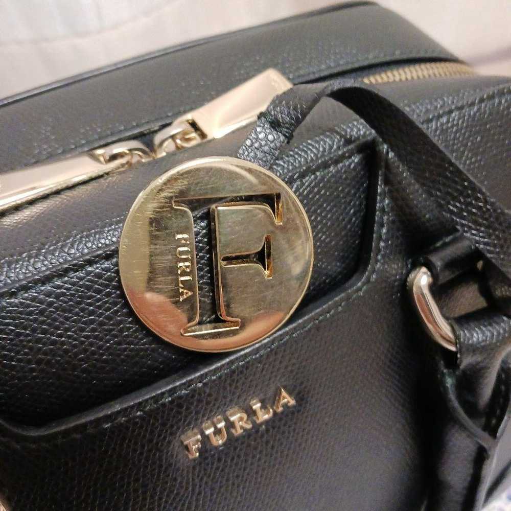 ★FURLA Satchel Boston Bag ★ - image 4