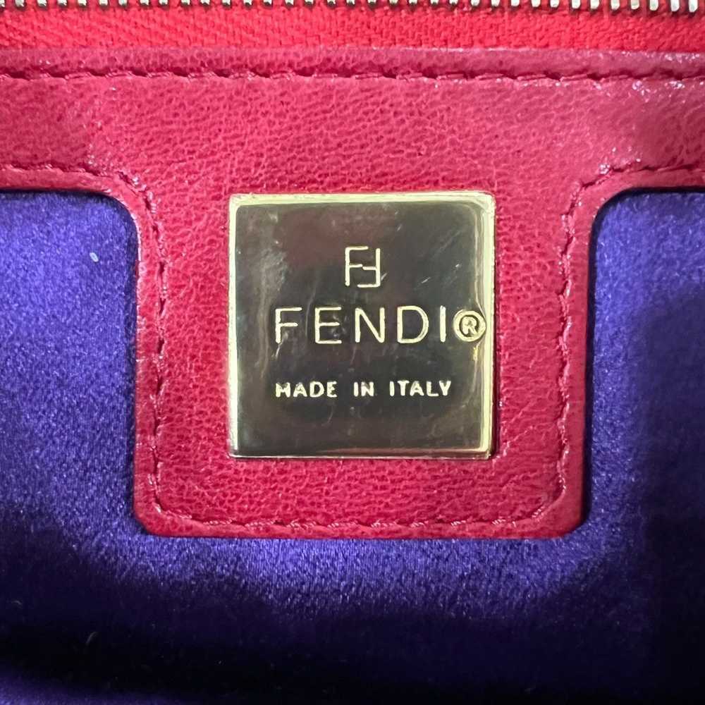 Fendi Fendi Suede Baguette Glitter Shoulder Bag - image 5