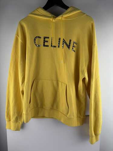 Celine Celine studded chest hoodie