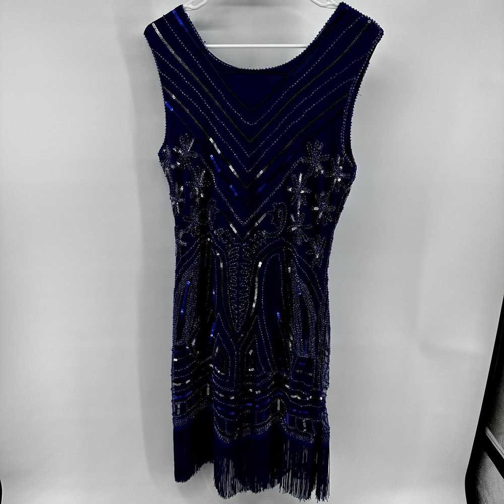 Other Unbranded Sequin Mini Dress Flapper Gatsby … - image 6