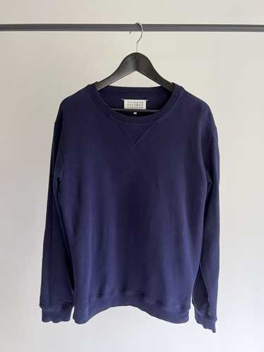 Maison Margiela Leather Elbow Patch Crewneck - image 1