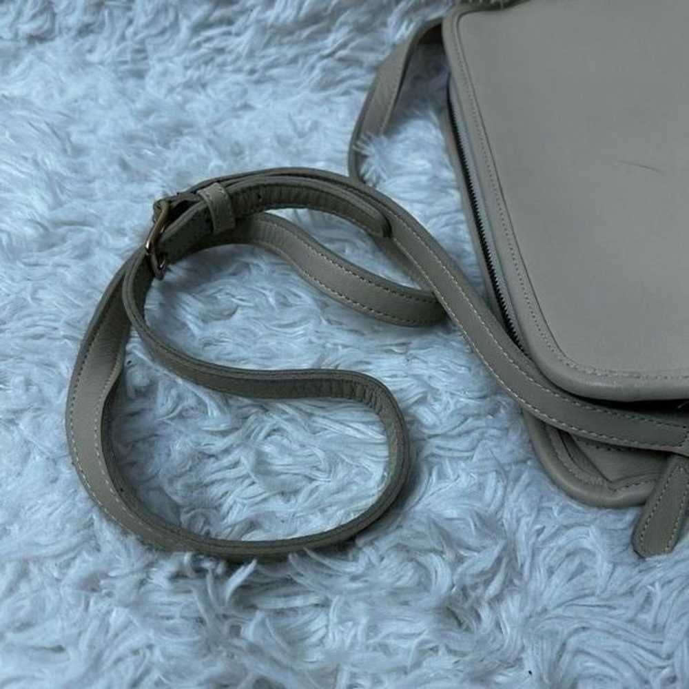 Coach Vintage 9814 Cream Leather Sutton Crossbody… - image 11