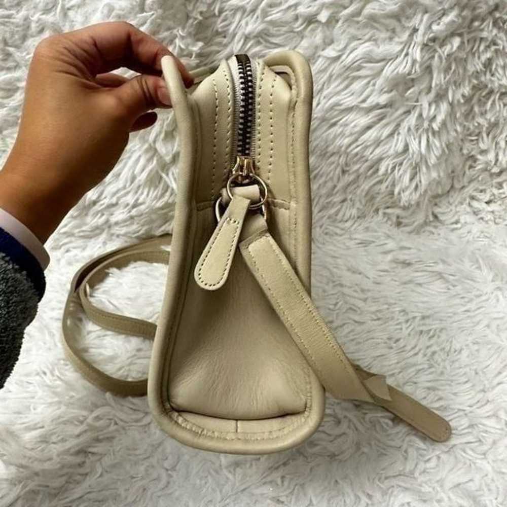 Coach Vintage 9814 Cream Leather Sutton Crossbody… - image 2