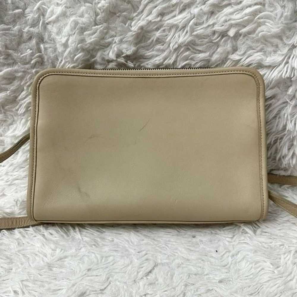 Coach Vintage 9814 Cream Leather Sutton Crossbody… - image 3