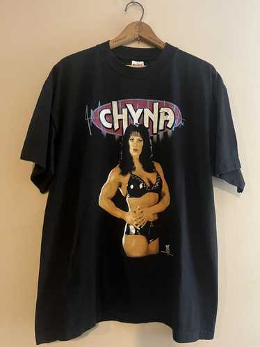 Rare × Vintage × Wwf vintage wwf chyna wrestling t