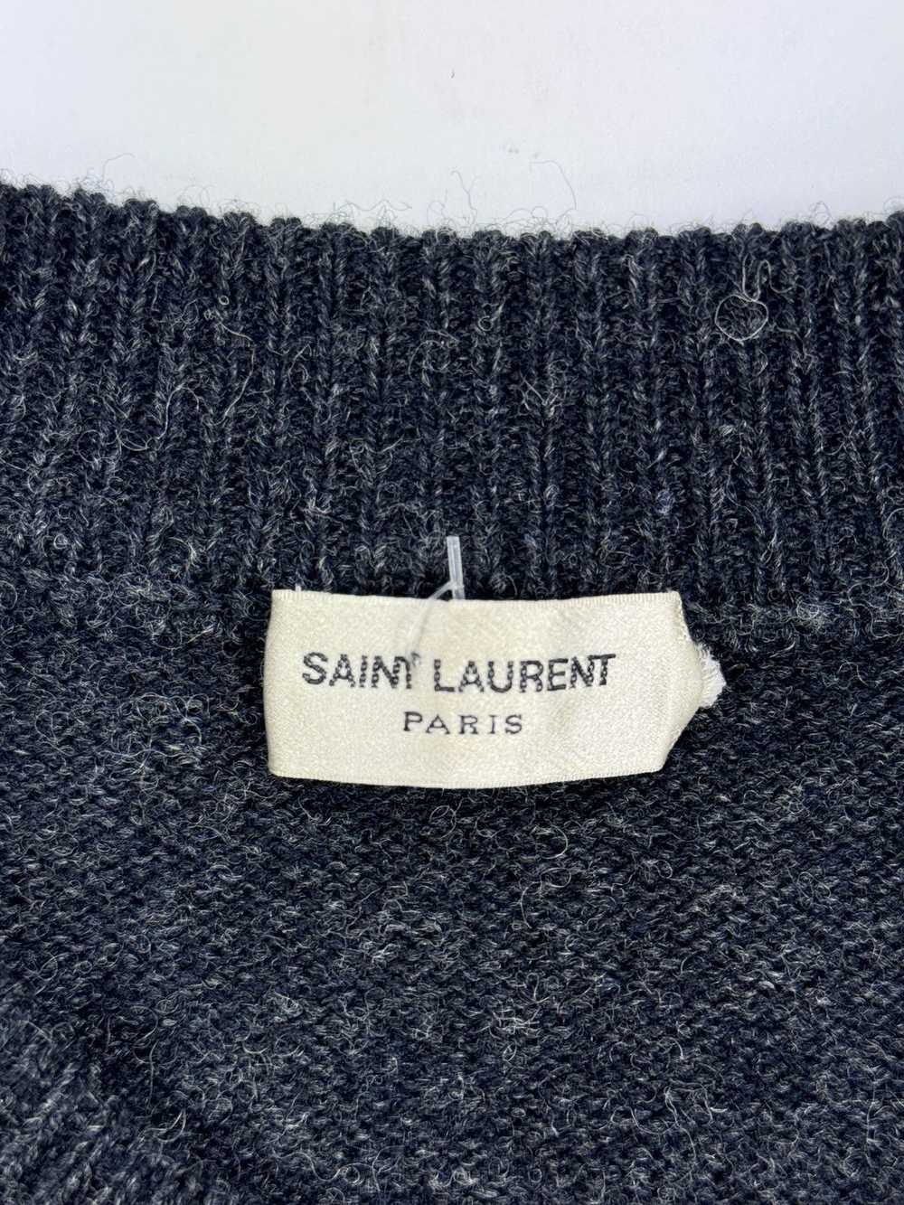 Saint Laurent Paris SKELETON PRINT KNIT JUMPER - image 3