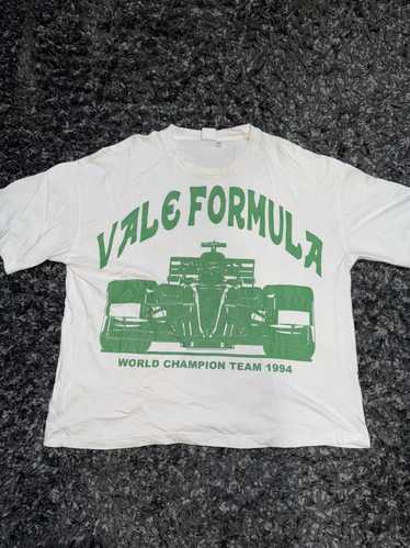 Vale Vale Lives Formula T-Shirt White/Green Sz XL