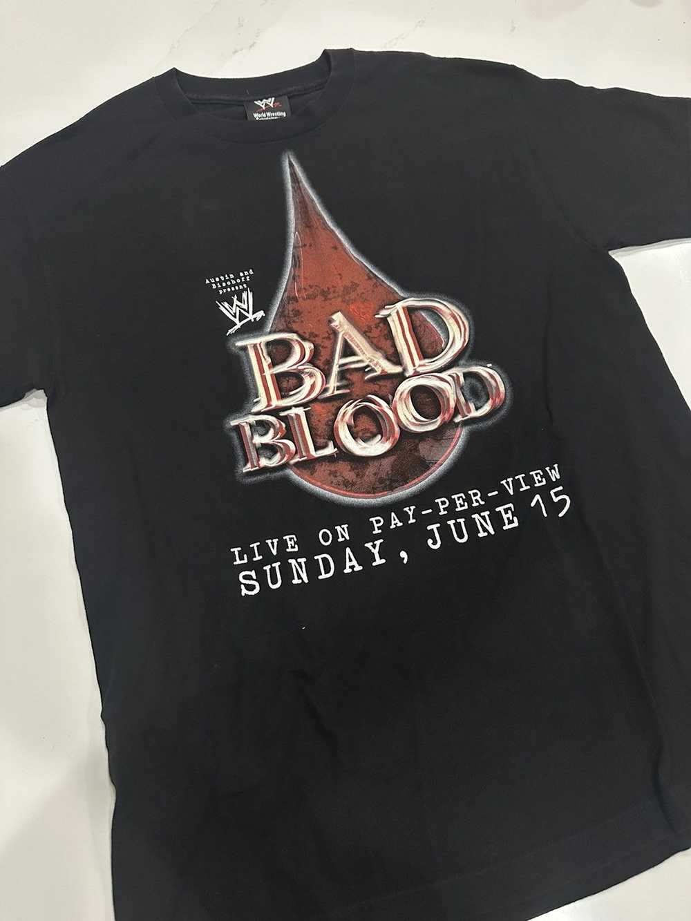 Vintage × Wwe × Wwf 2003 Vintage WWE Bad Blood Pr… - image 1