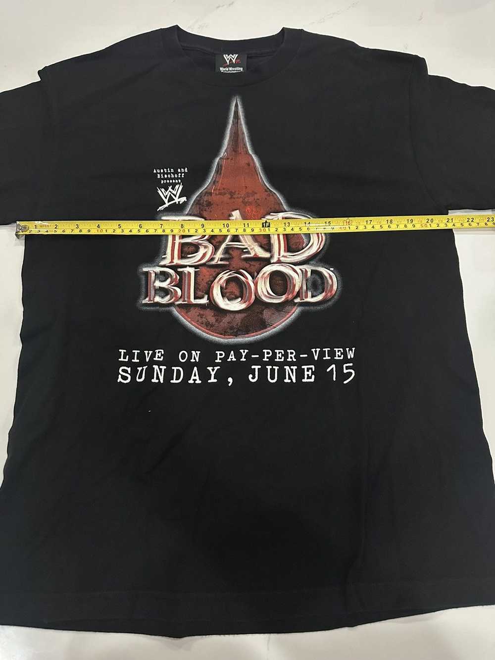 Vintage × Wwe × Wwf 2003 Vintage WWE Bad Blood Pr… - image 4