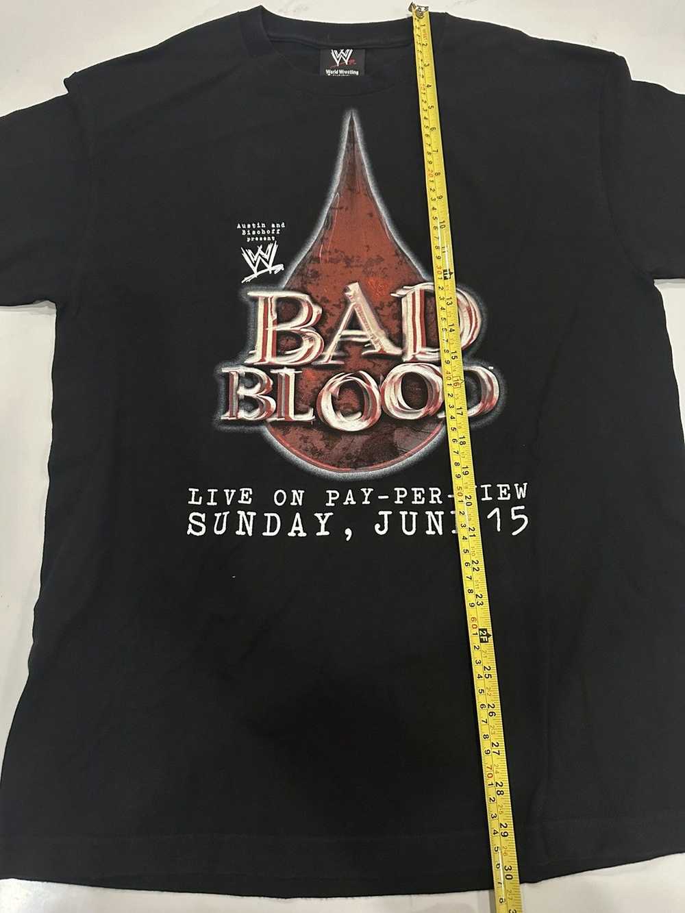 Vintage × Wwe × Wwf 2003 Vintage WWE Bad Blood Pr… - image 5