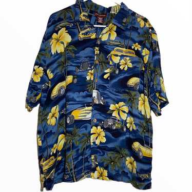 Covington Covington Hawaiian Shirt Hibiscus Tropic