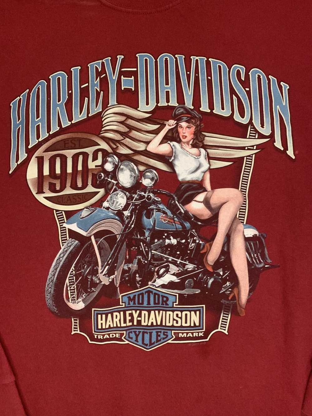 Harley Davidson 2011 Harley Davidson long sleeve - image 2