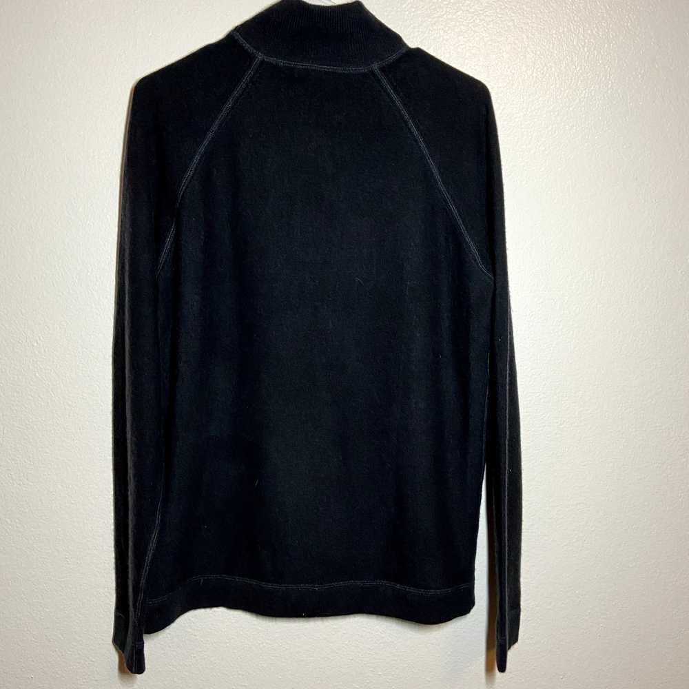 Other Kinross Quarter Zip Mock Neck 100% Cashmere… - image 4