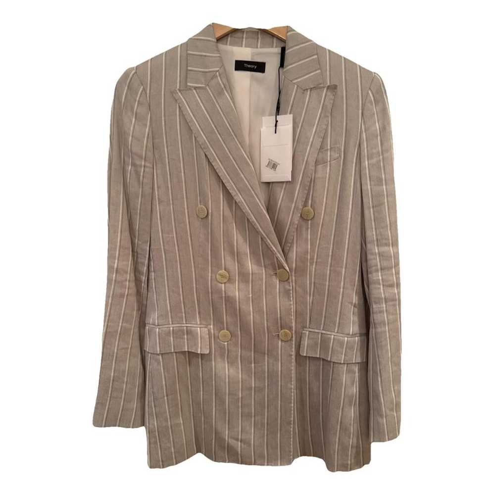 Theory Linen blazer - image 1