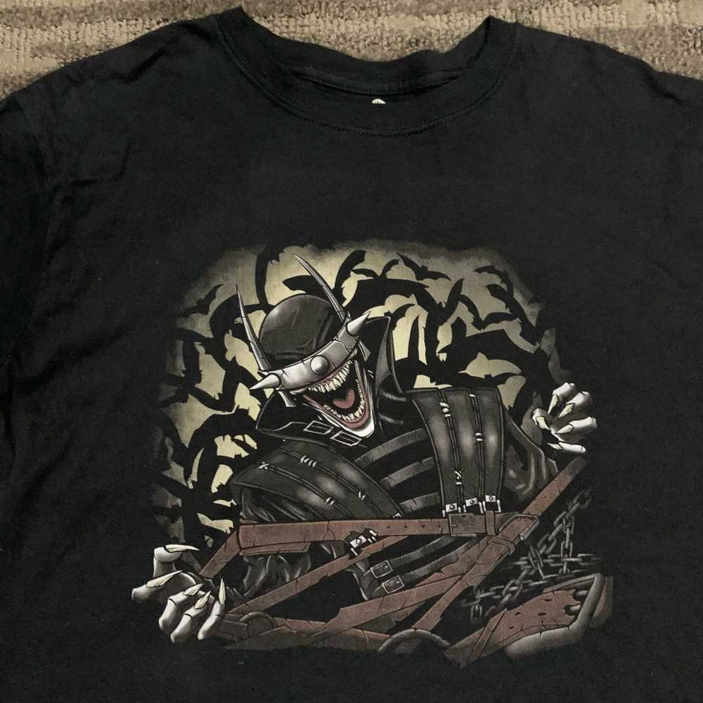 Teefury Batman Who Laughs Black Graphic T Shirt S… - image 2