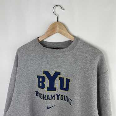 Nike Super Sick Y2K BYU Boxy Fit Team Nike Crewne… - image 1