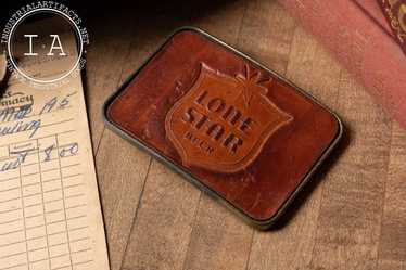 Lone Star Beer Vintage Belt Buckle - Gem
