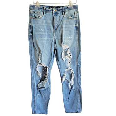 Hollister Hollister Face Distressed Ultra High Ri… - image 1