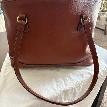 Coach Brown Leather Tote