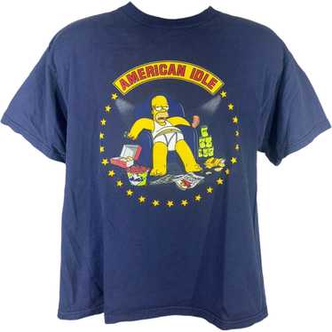 Delta Vintage "American Idle" Simpsons Tee - image 1