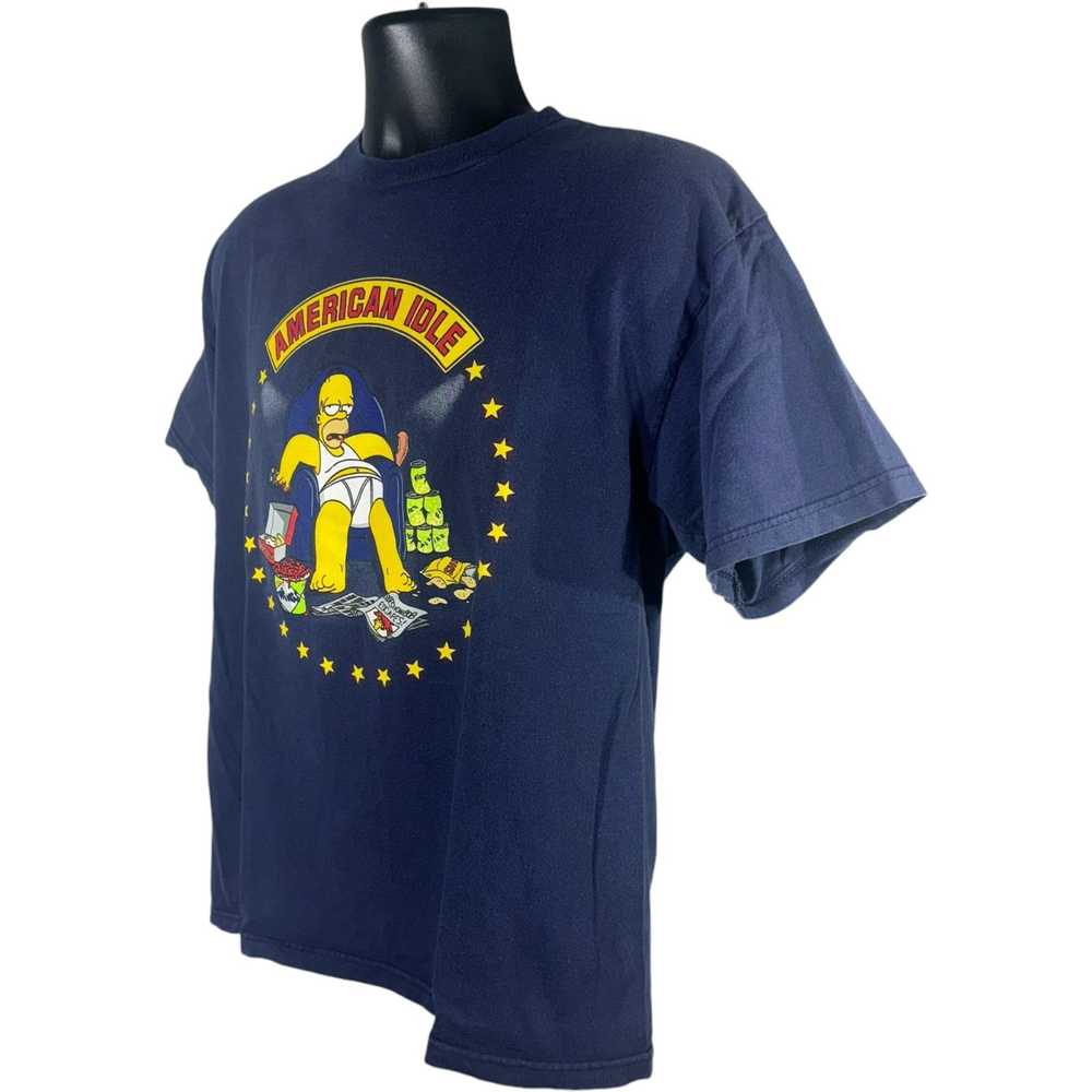 Delta Vintage "American Idle" Simpsons Tee - image 3