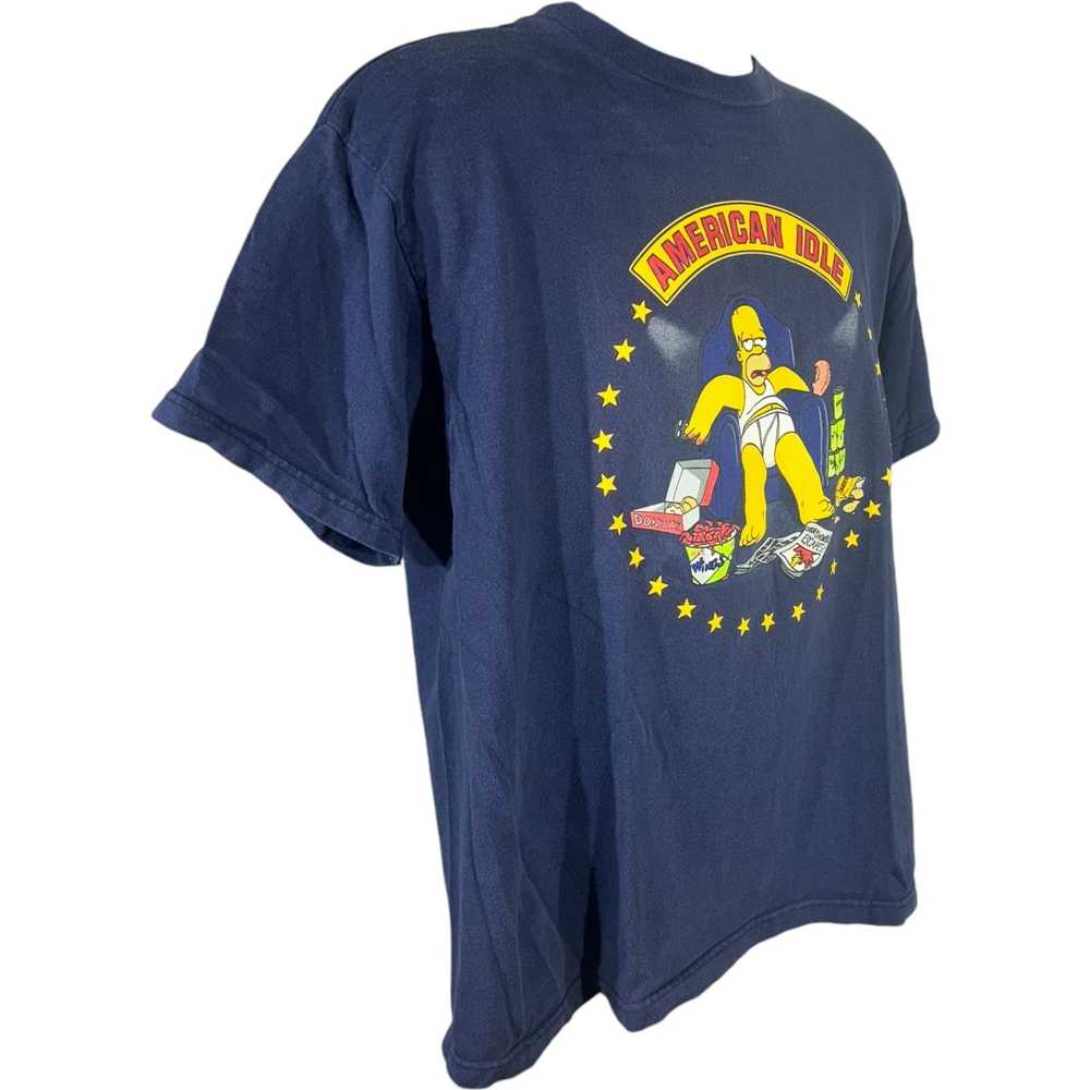 Delta Vintage "American Idle" Simpsons Tee - image 4