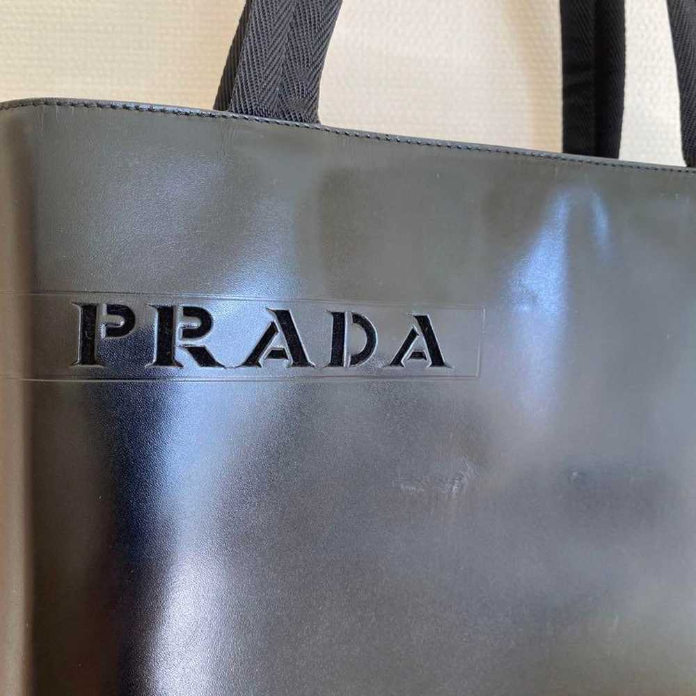 PRADA Black Leather Bag - Excellent Condition - image 3