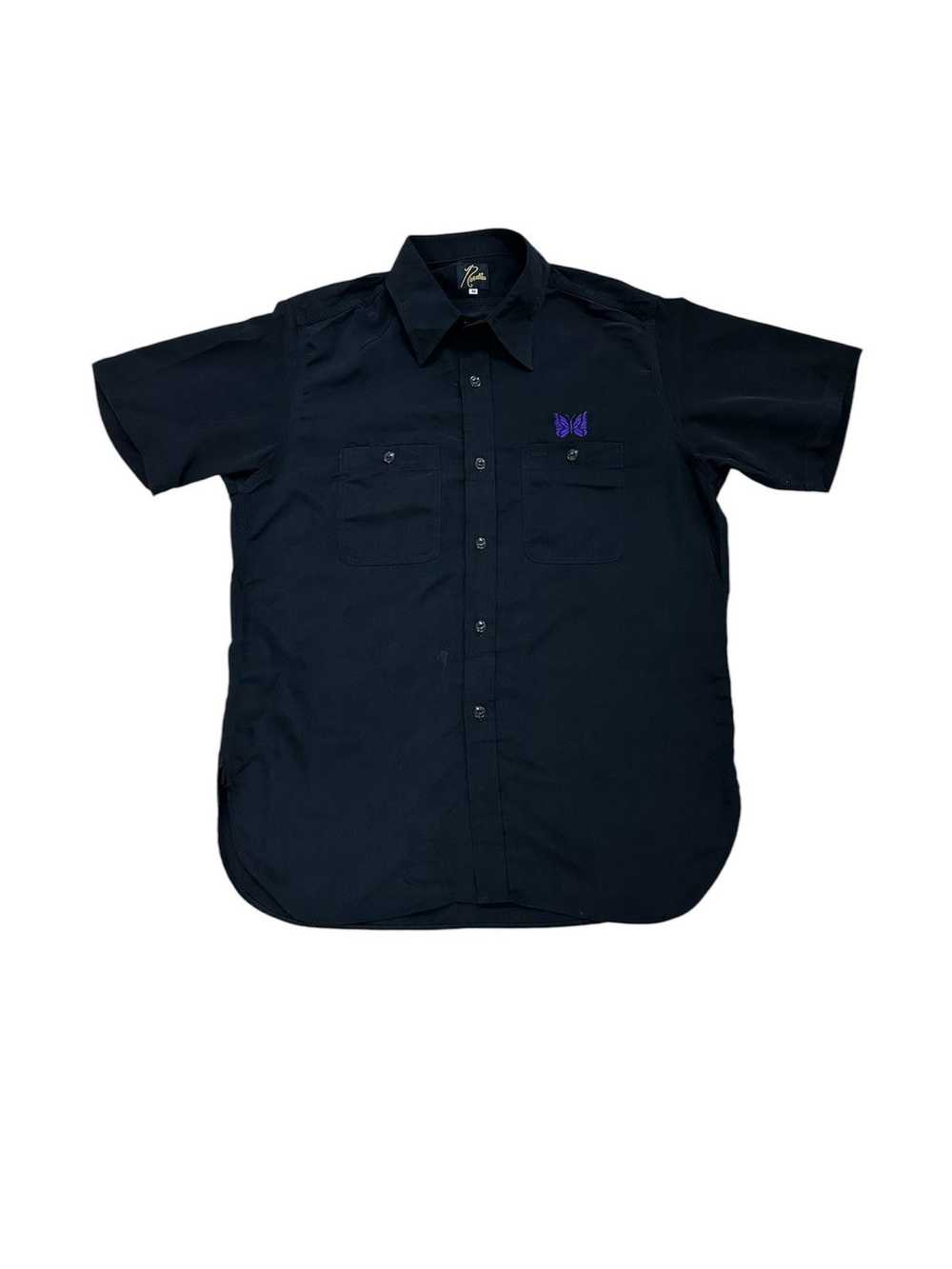 Needles Needles Rayon Double Pocket Work Shirt - image 1