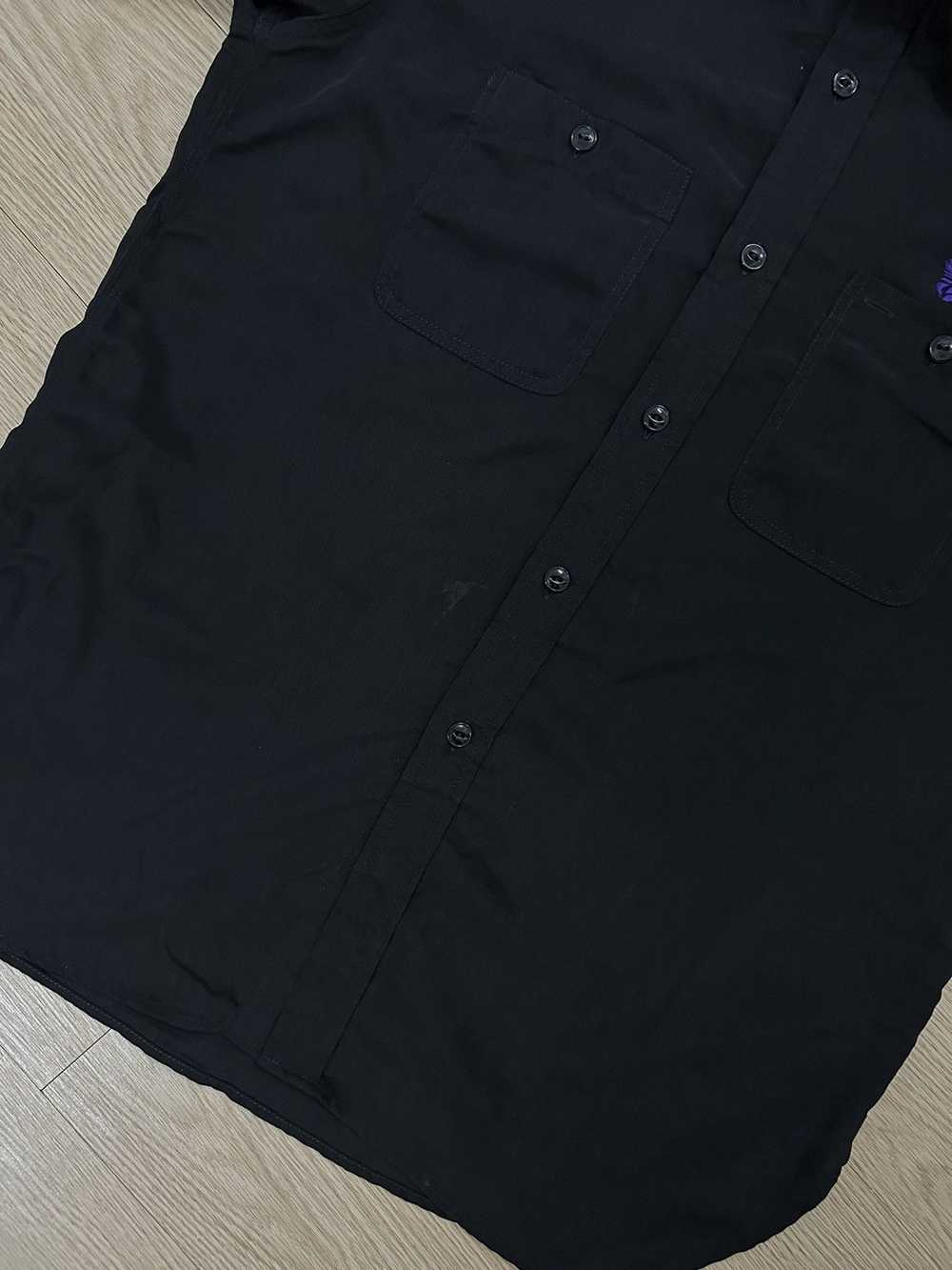 Needles Needles Rayon Double Pocket Work Shirt - image 4