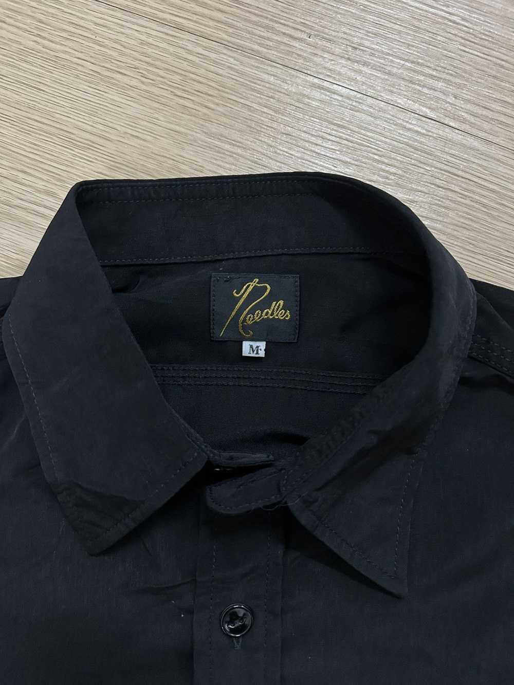 Needles Needles Rayon Double Pocket Work Shirt - image 6