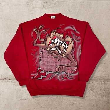 Extremely Rare Tasmanian Devil Freeze Sweatshirt Vintage 1993 Looney outlet Tunes