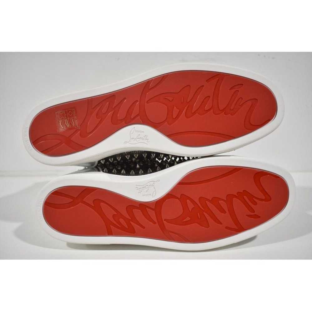 Christian Louboutin Leather high trainers - image 10