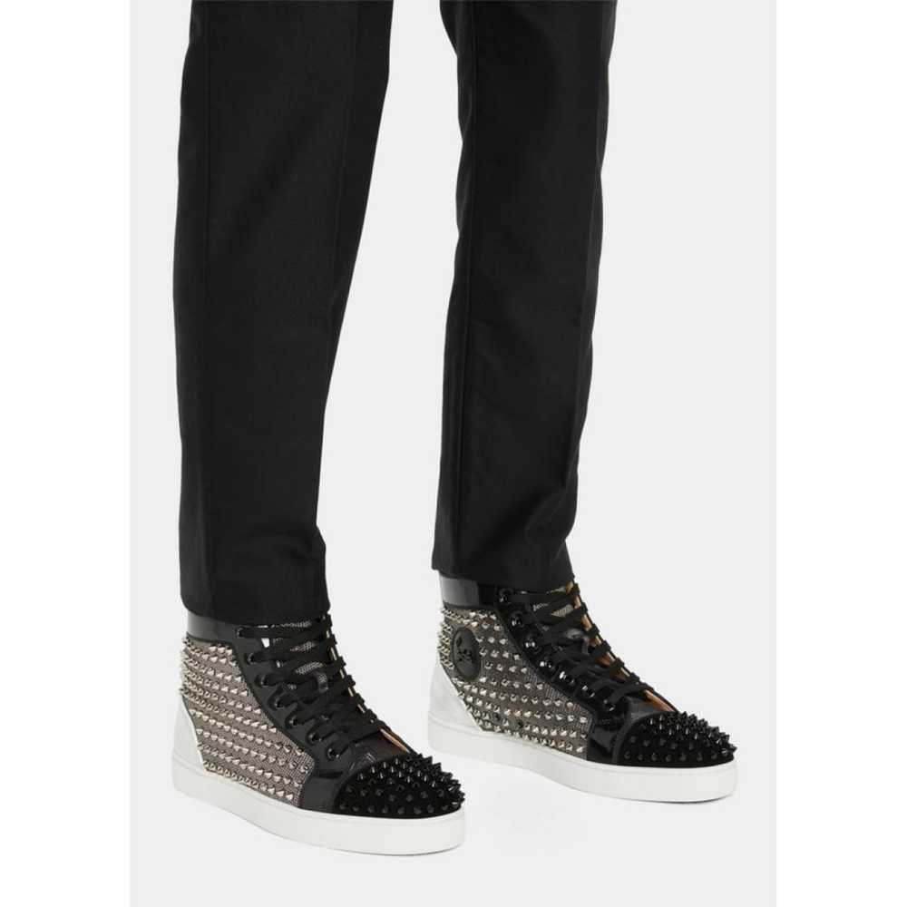 Christian Louboutin Leather high trainers - image 4