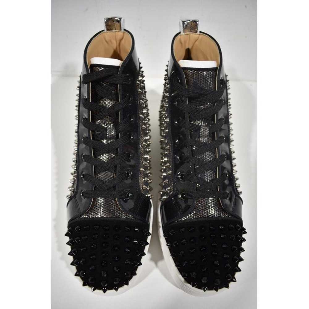 Christian Louboutin Leather high trainers - image 5