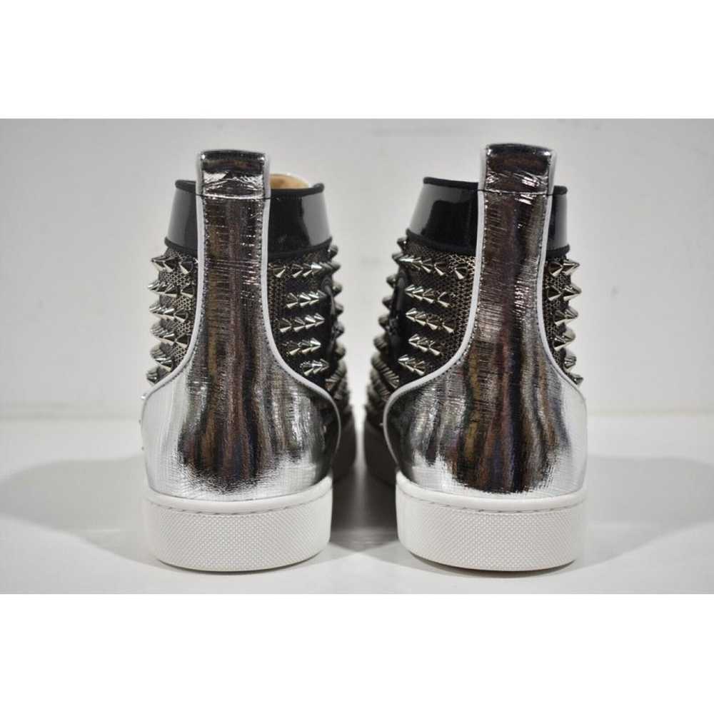 Christian Louboutin Leather high trainers - image 9