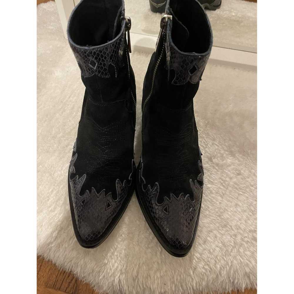 Zadig & Voltaire Abby leather cowboy boots - image 2