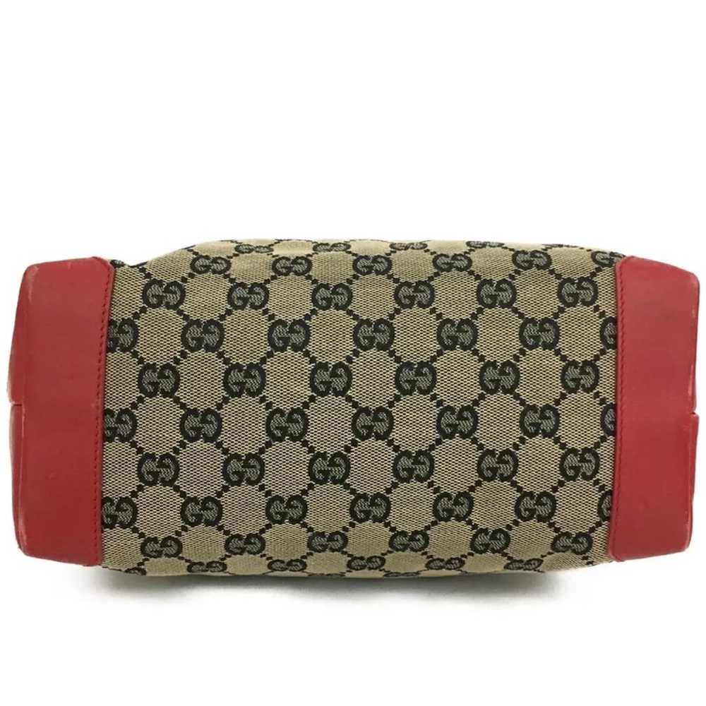 Gucci GG Canvas & Leather Tote - image 5